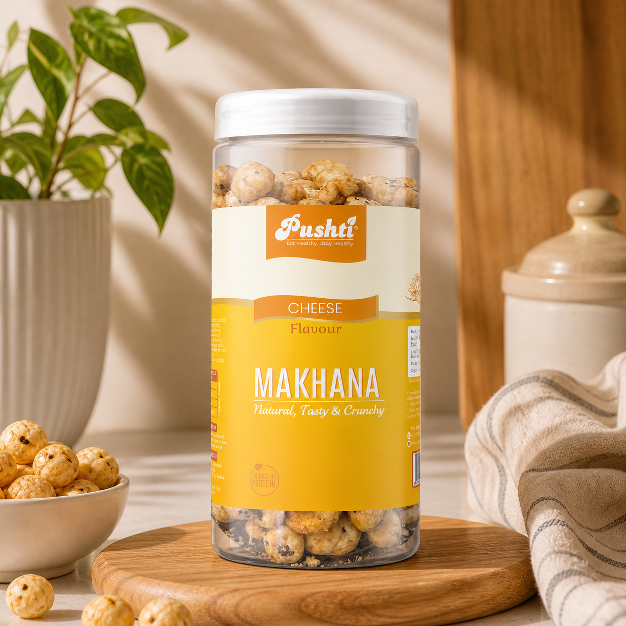 CHEESE FLAVOUR MAKHANA