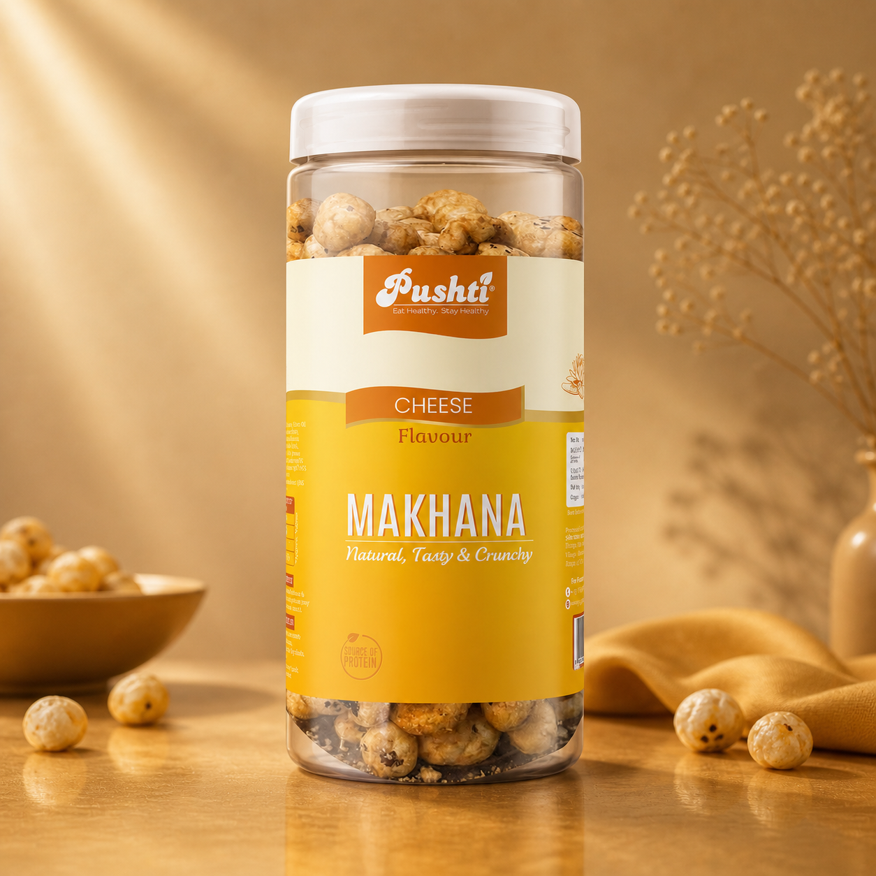 CHEESE FLAVOUR MAKHANA
