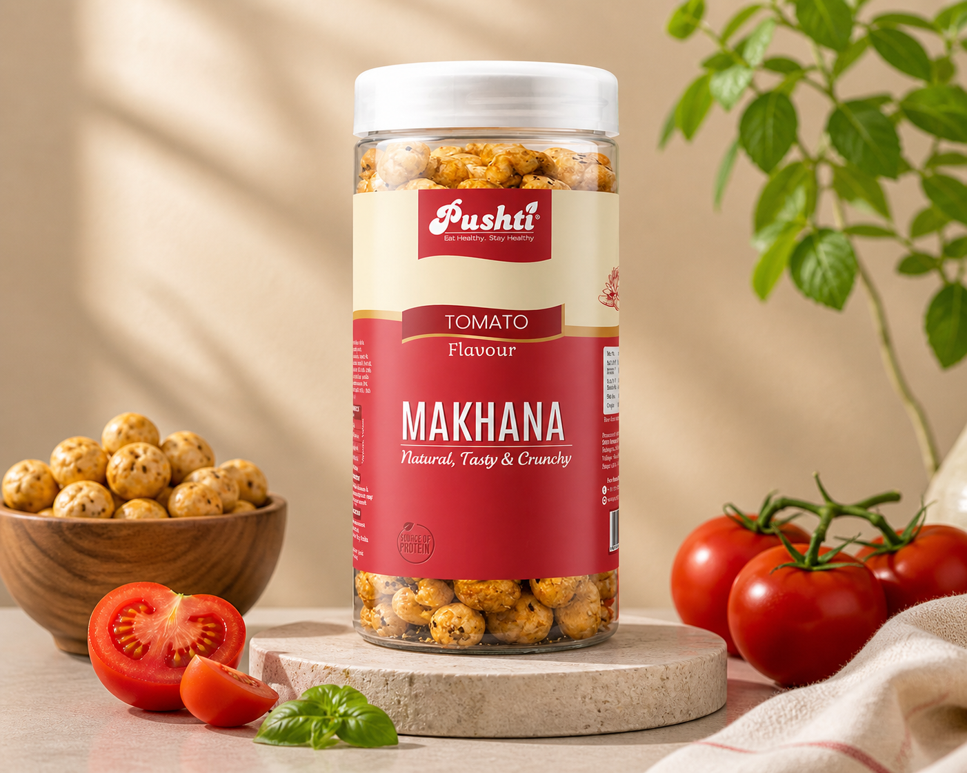 TOMATO FLAVOUR MAKHANA