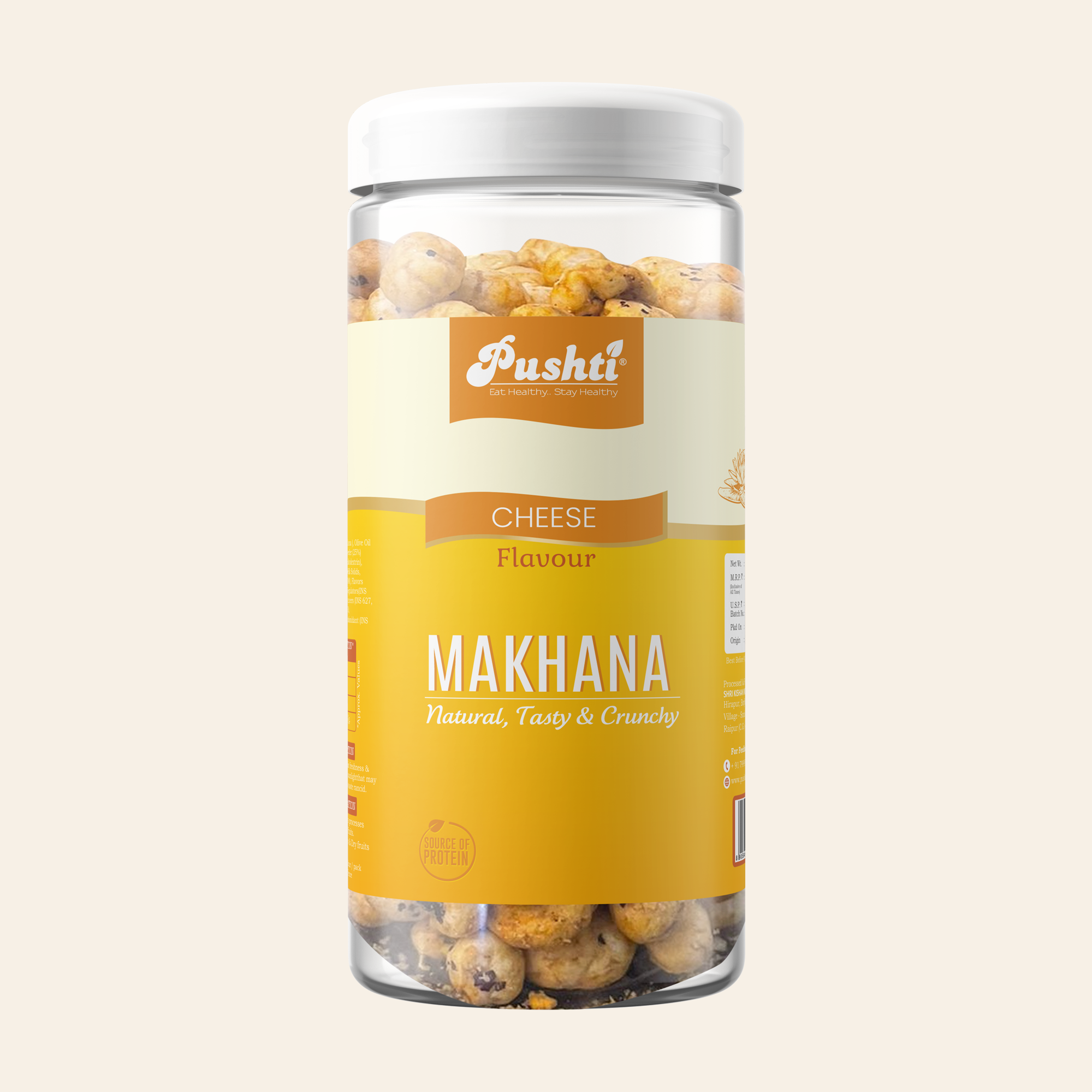 CHEESE FLAVOUR MAKHANA
