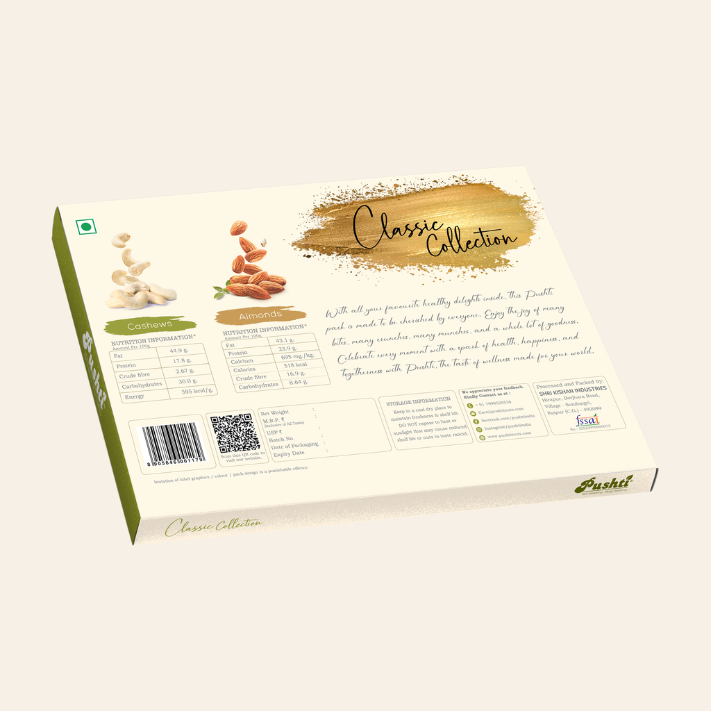 CASHEW NUTS & ALMONDS