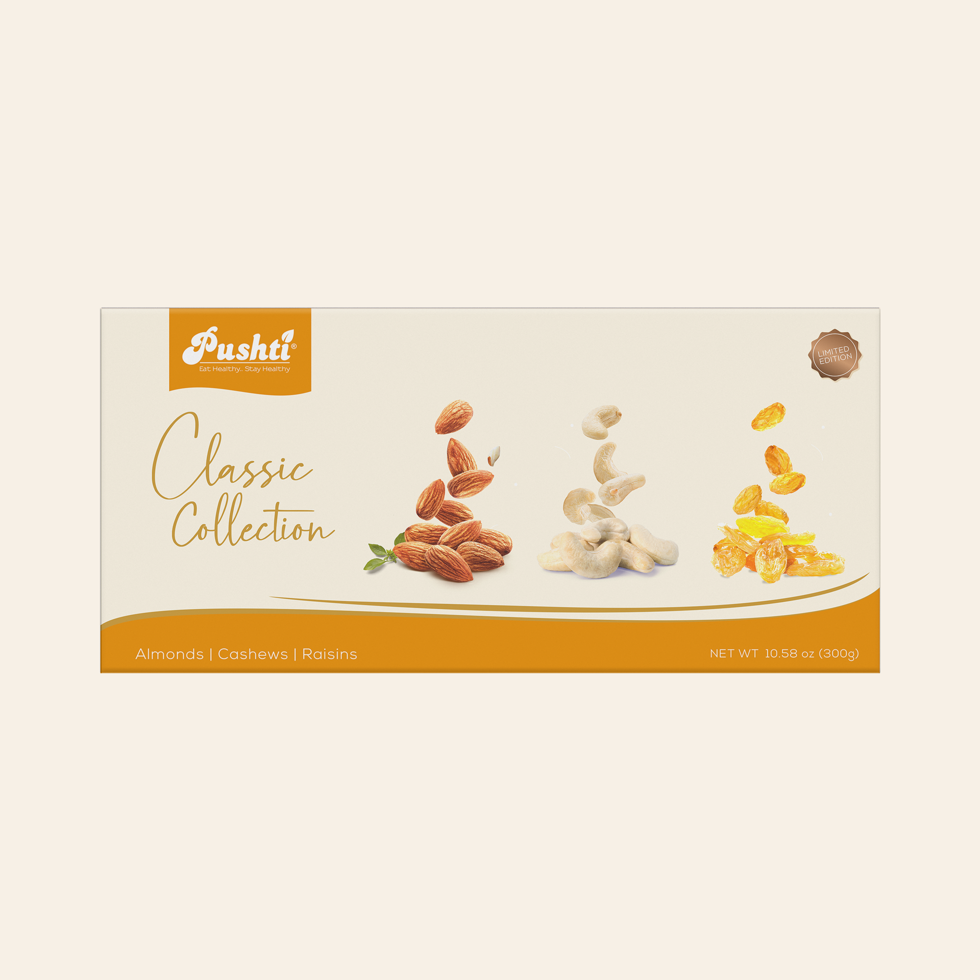 CASHEW, ALMONDS & RAISINS