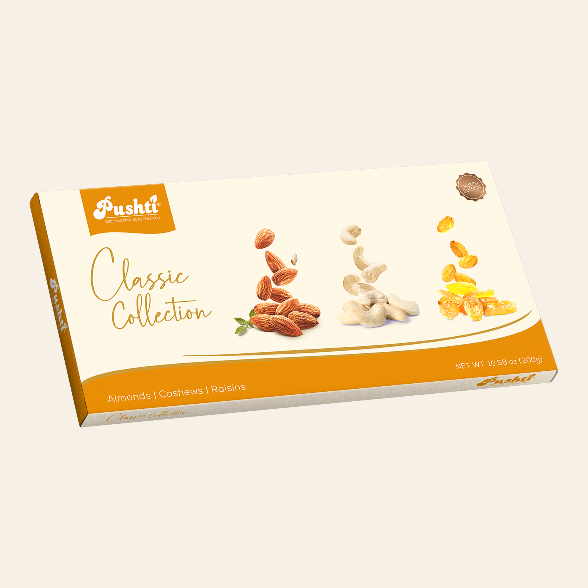 CASHEW, ALMONDS & RAISINS