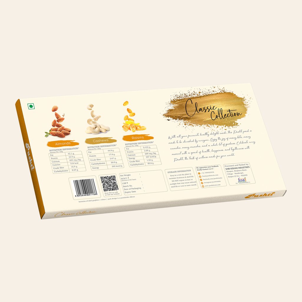 CASHEW, ALMONDS & RAISINS