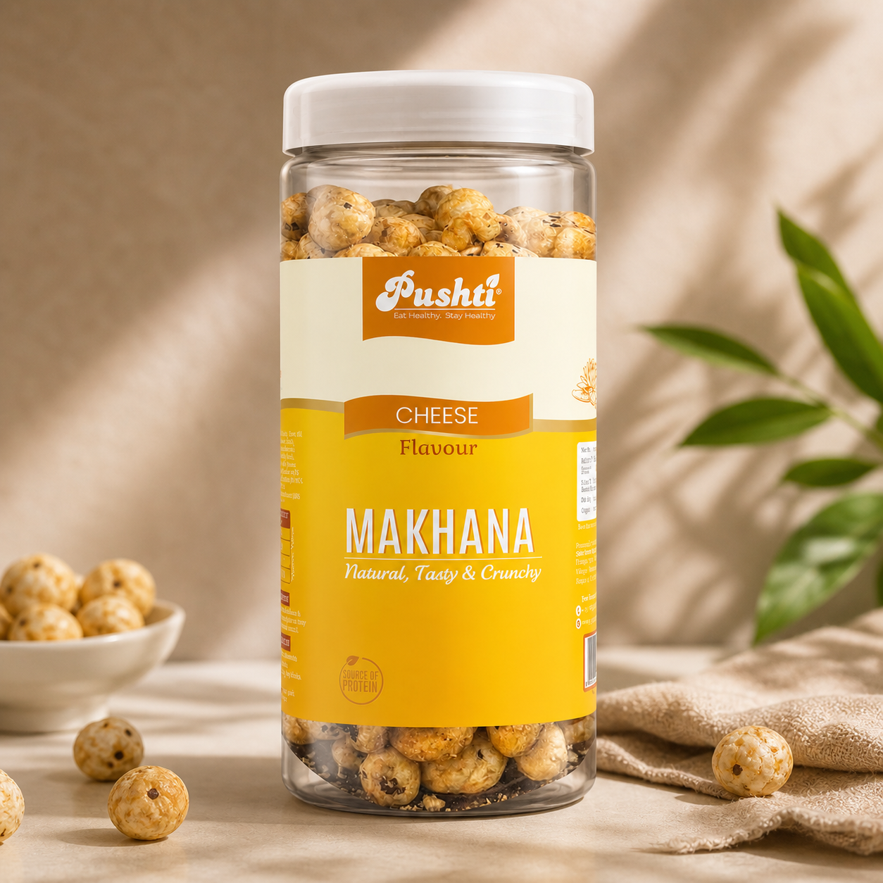 CHEESE FLAVOUR MAKHANA