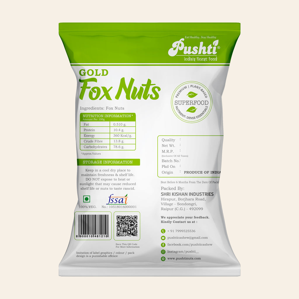 FOX NUTS GOLD
