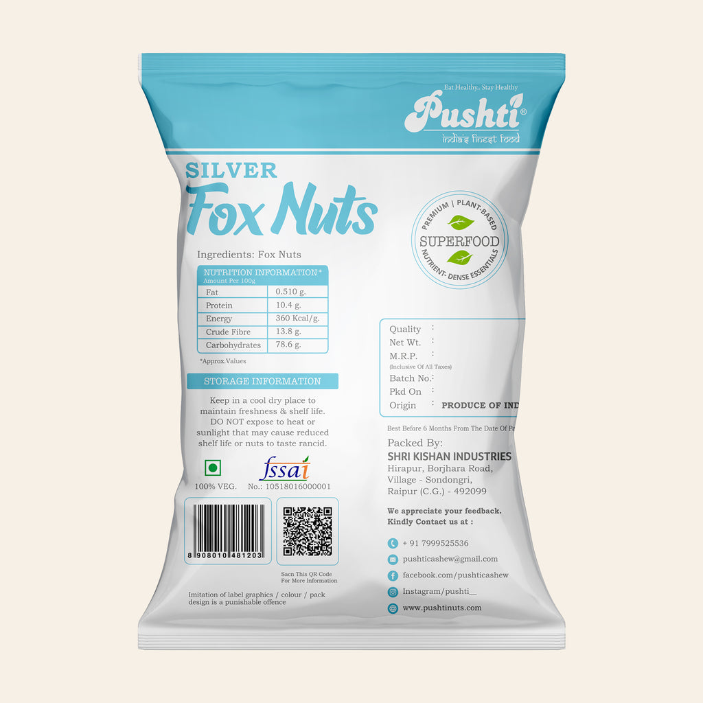 FOX NUTS SILVER