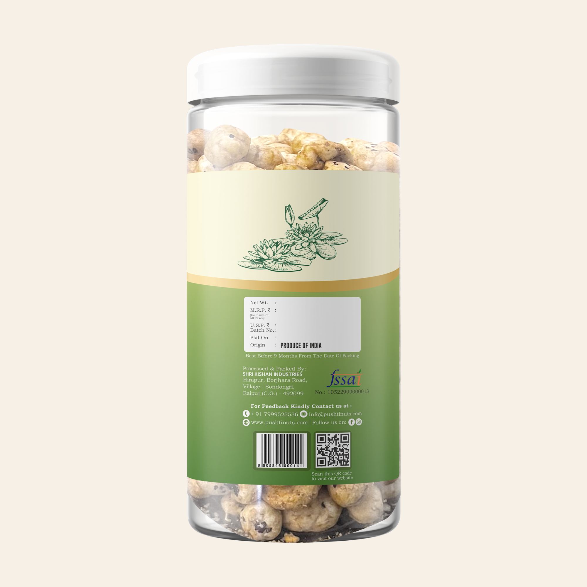 NIMBU PUDINA FLAVOUR MAKHANA