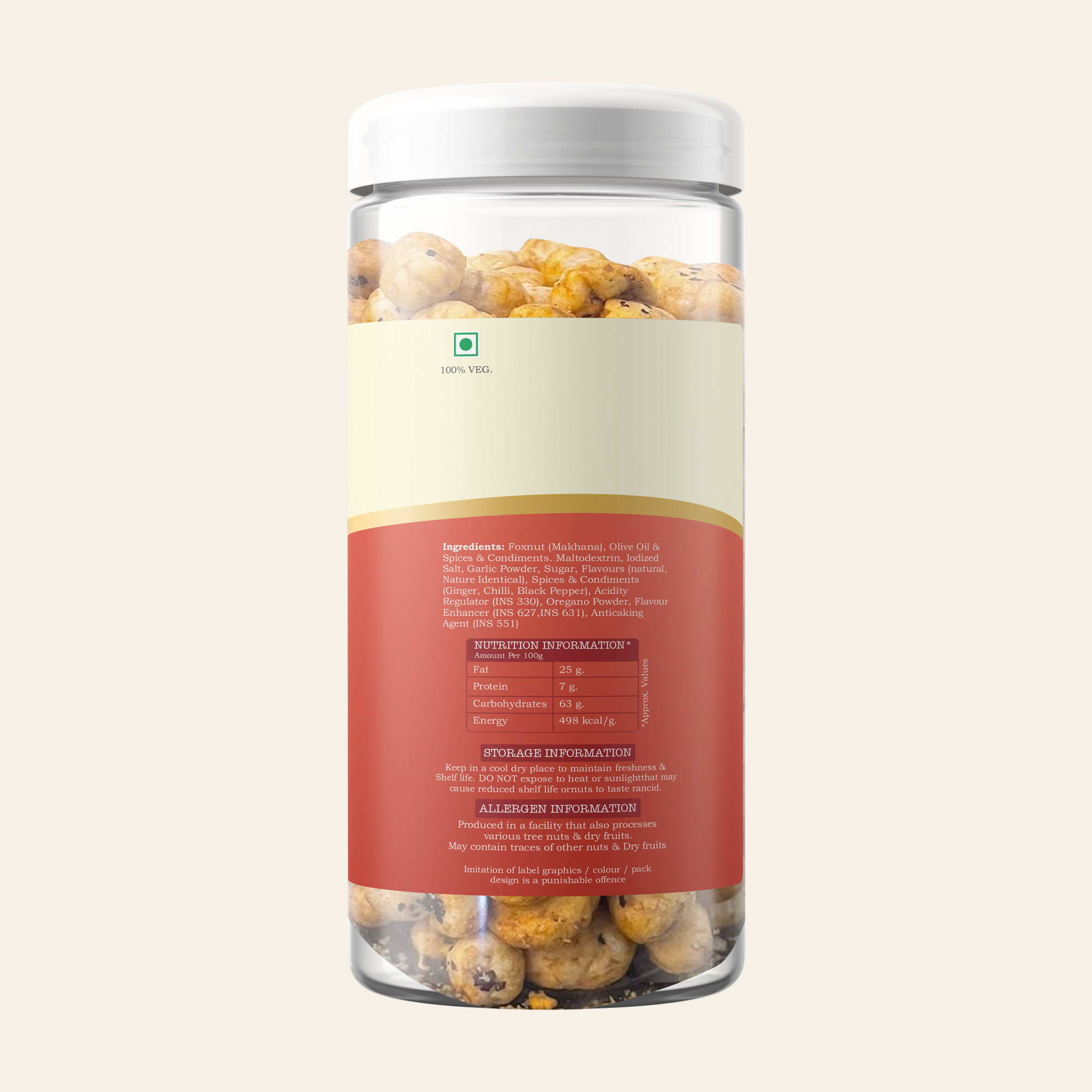 PERI PERI FLAVOUR MAKHANA