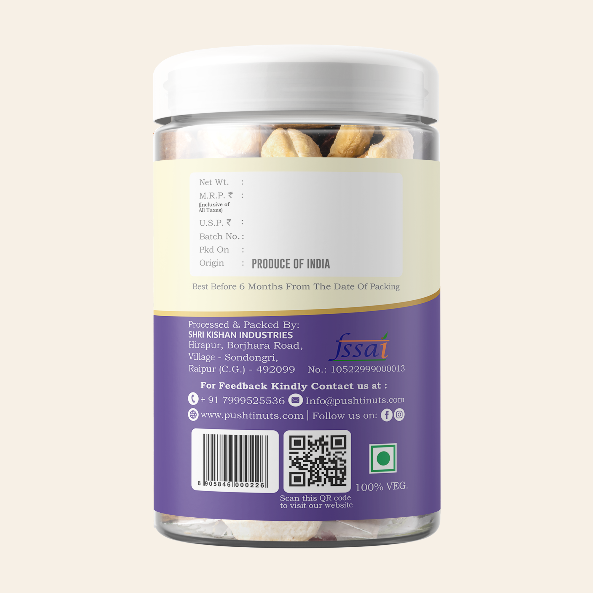 SALT & PEPPER FLAVOUR CASHEW