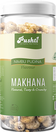 Pushti Nimbu Pudina Flavour Makhana
