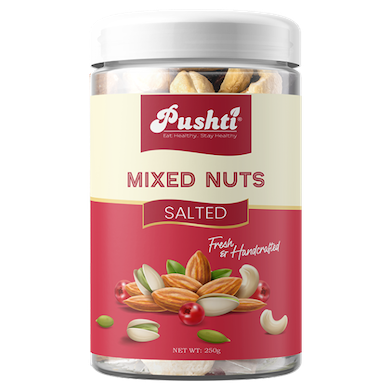 Pushti Salted Mixed Nuts – Pushti Nuts