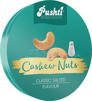 SALTED CASHEW NUTS TIN 50g