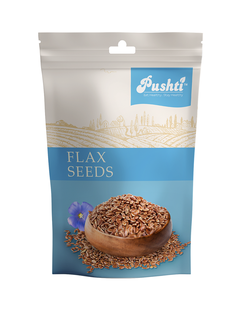 Pushti Raw Flax Seeds