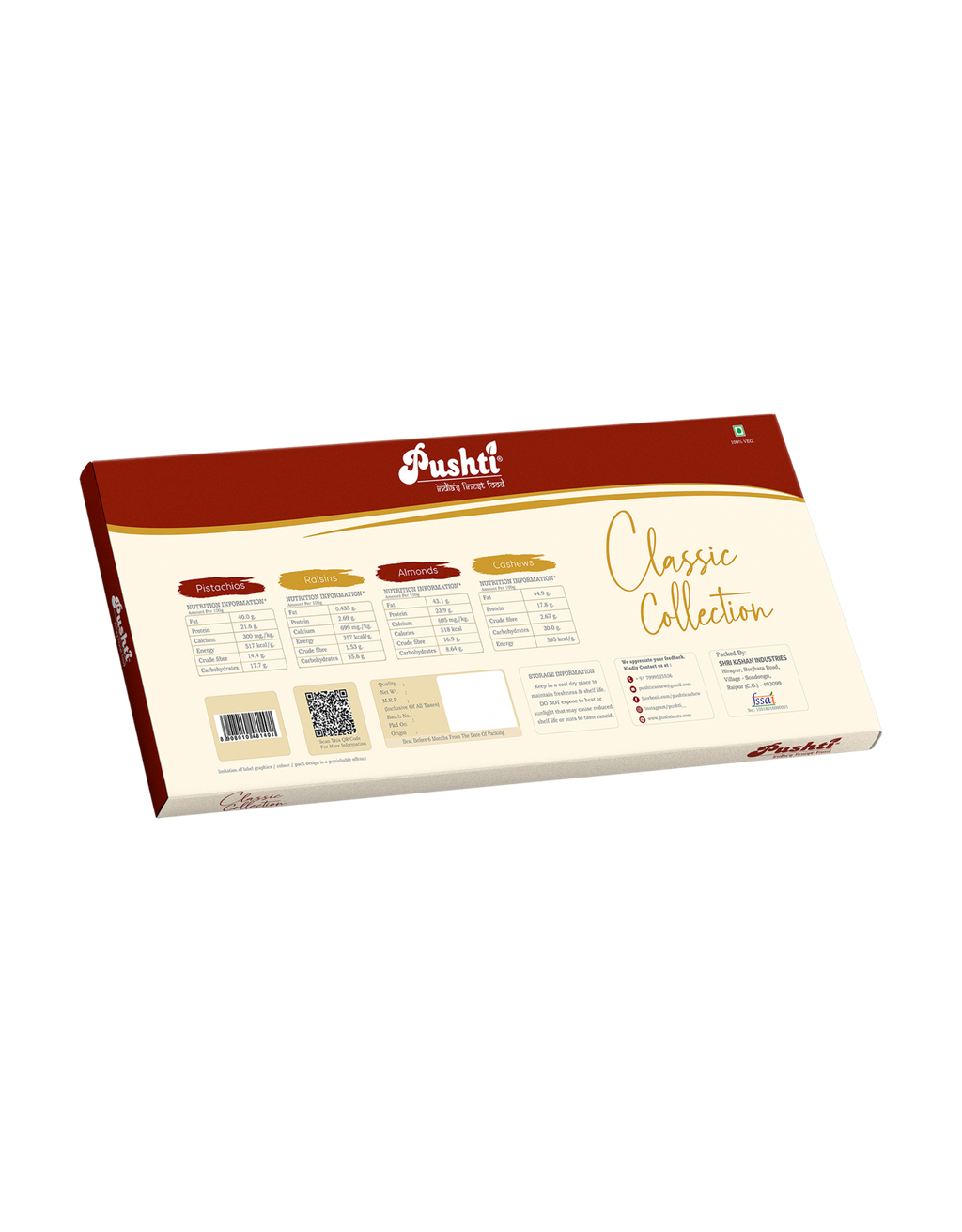 CASHEW, ALMONDS & RAISINS