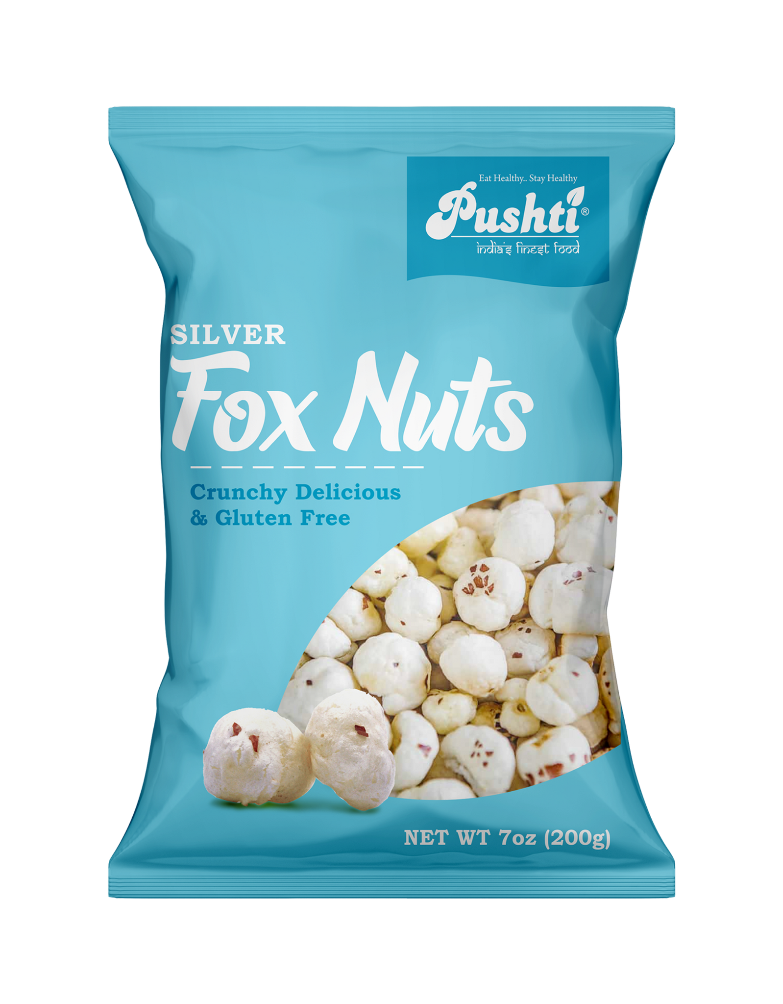 Pushti Silver Fox Nuts 200G Pushti Nuts